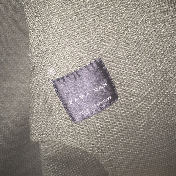 Zara Man Dark Olive Blazer - Picture 4 of 5